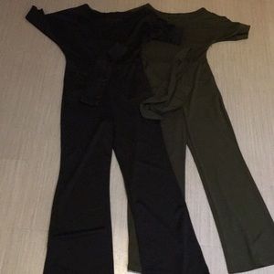 Women’s casual, wide leg jumpsuits